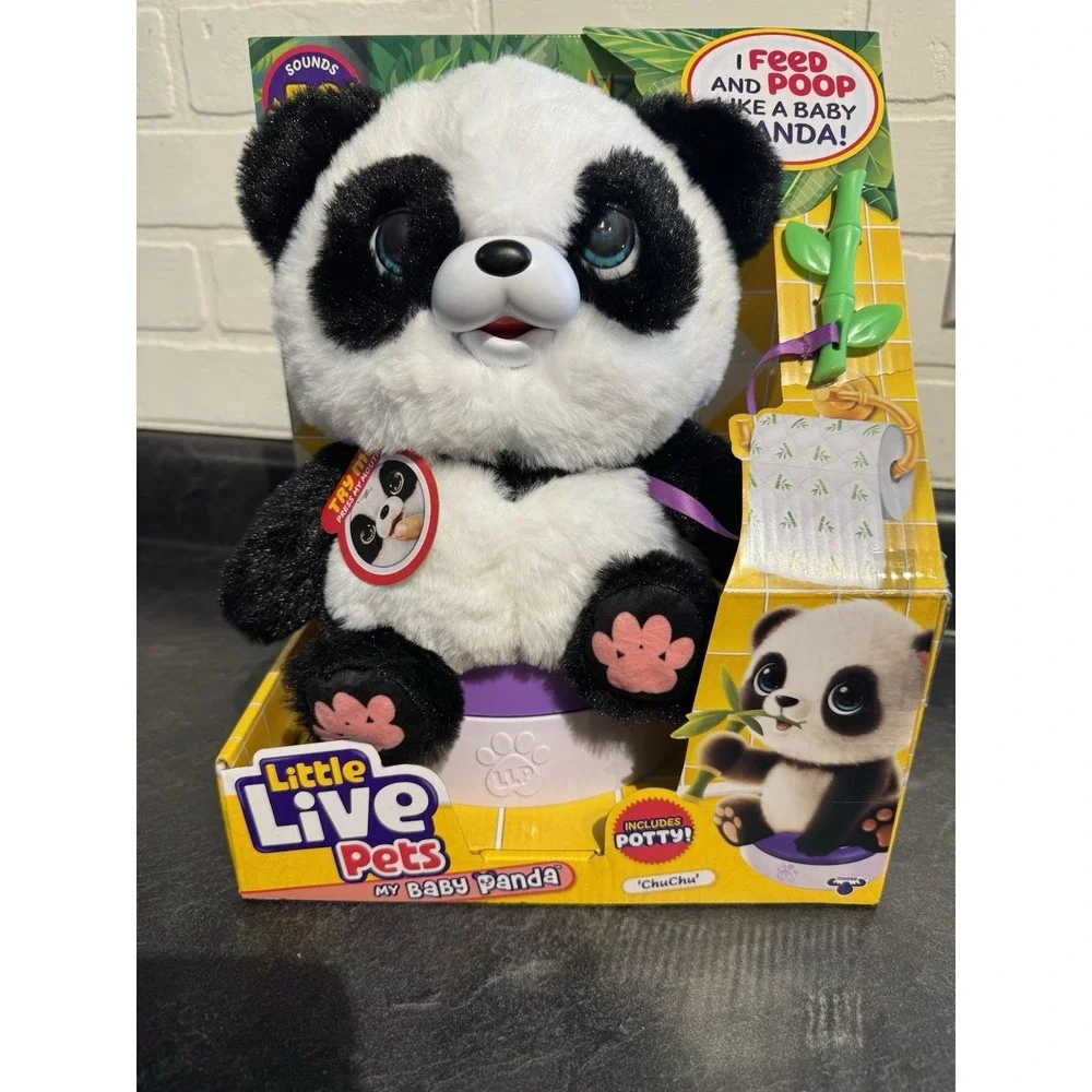 Little Live Pets My Baby Panda ChuChu Interactive Plush [Includes Potty!]